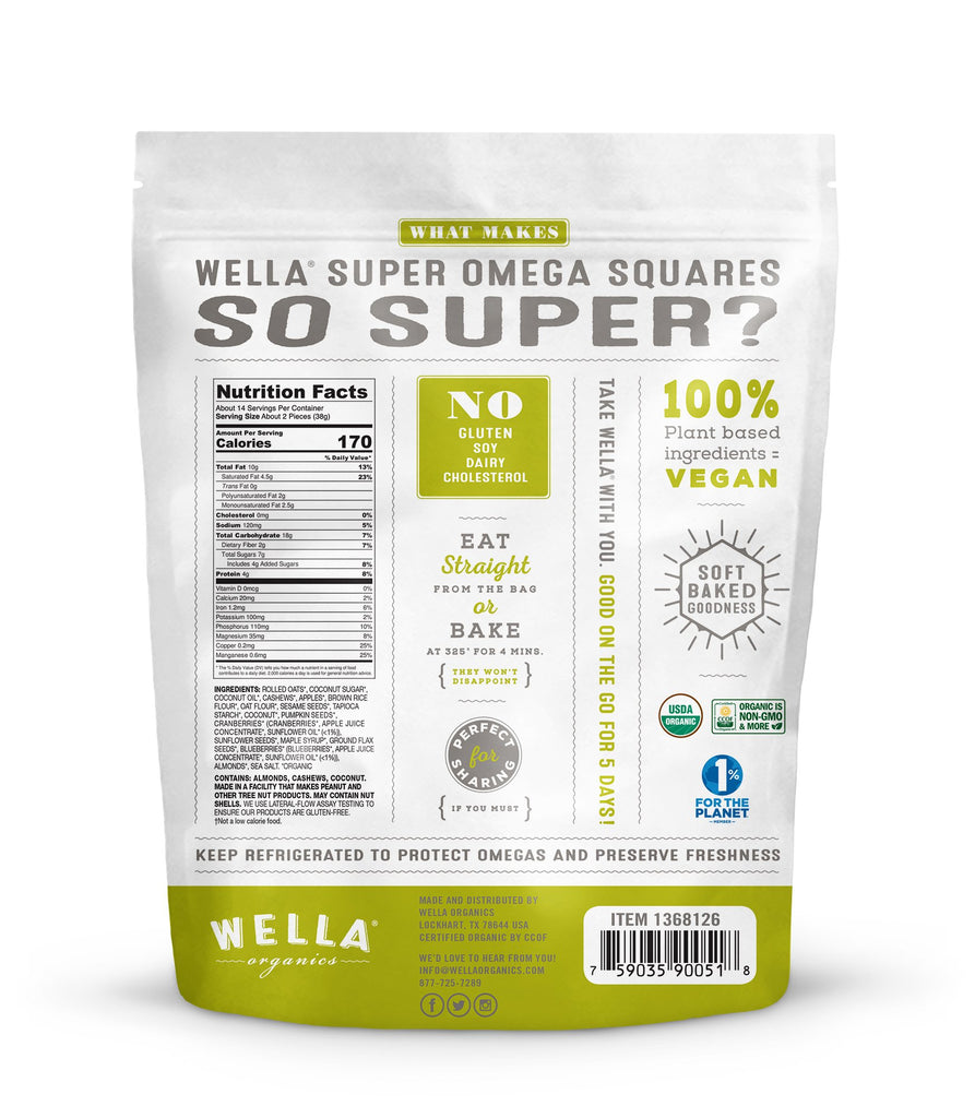 Super Omega Squares-Dried Fruit