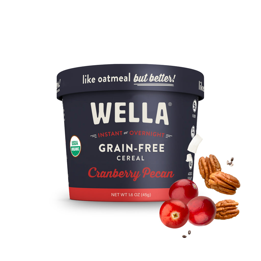 Grain-Free Cereal Cranberry Pecan Cups – 8 Count
