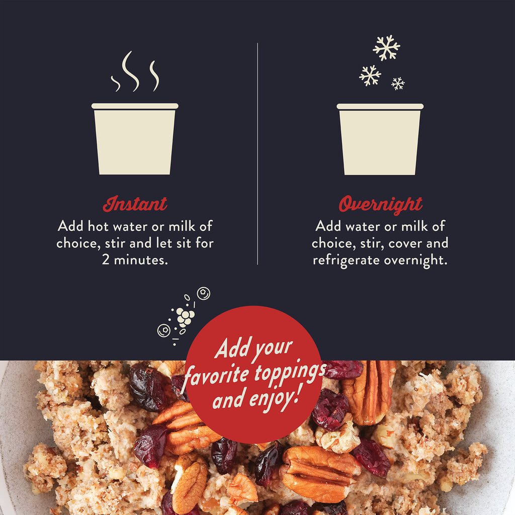 Grain-Free Cereal Cranberry Pecan Cups – 8 Count