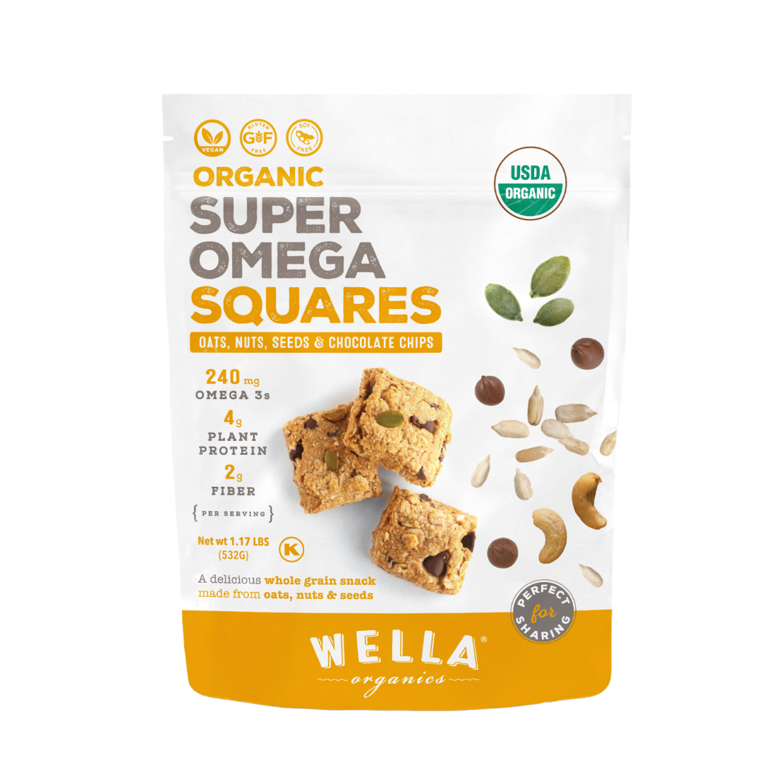 Super Omega Squares-Chocolate Chip